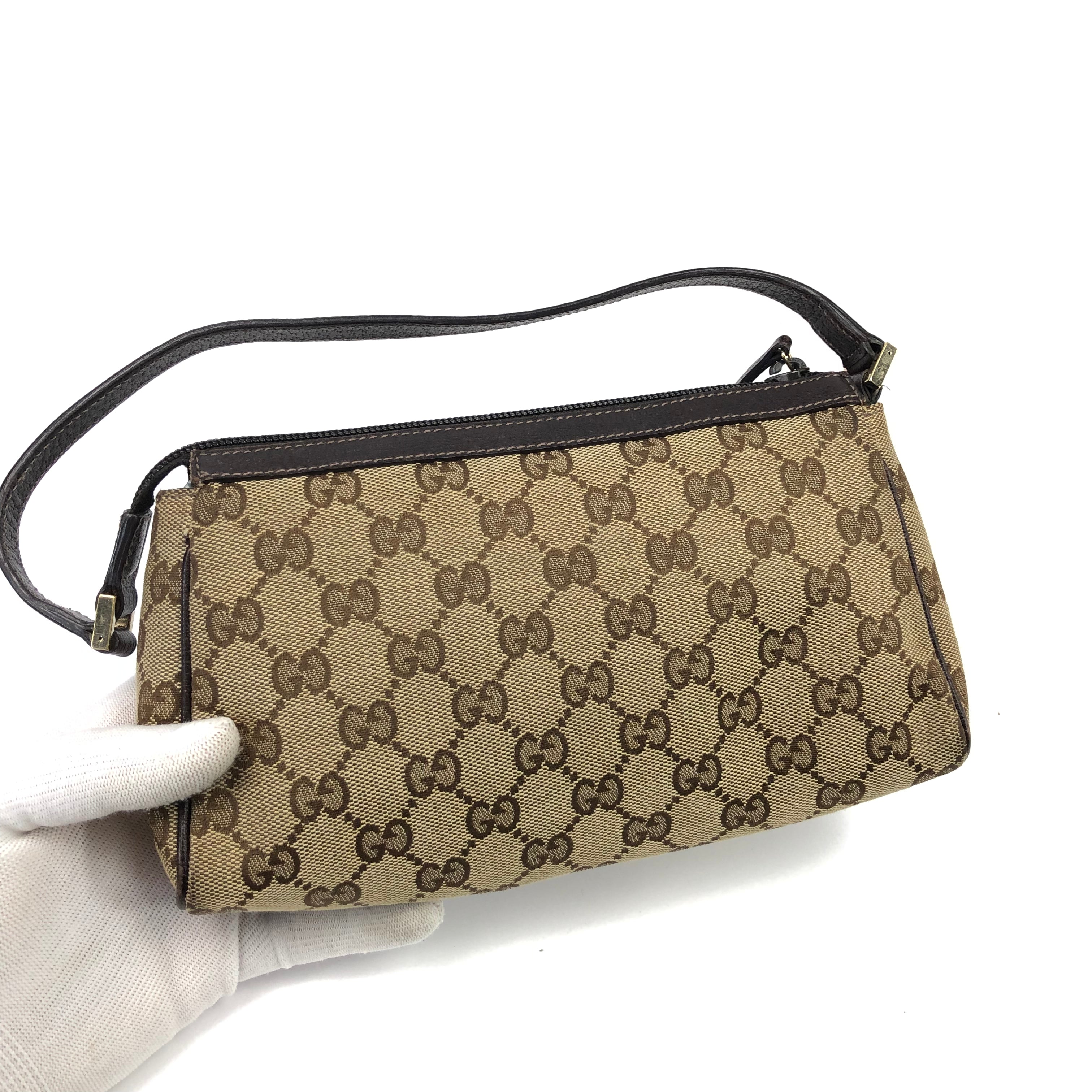 GUCCI MONOGRAM SHOULDER BAG