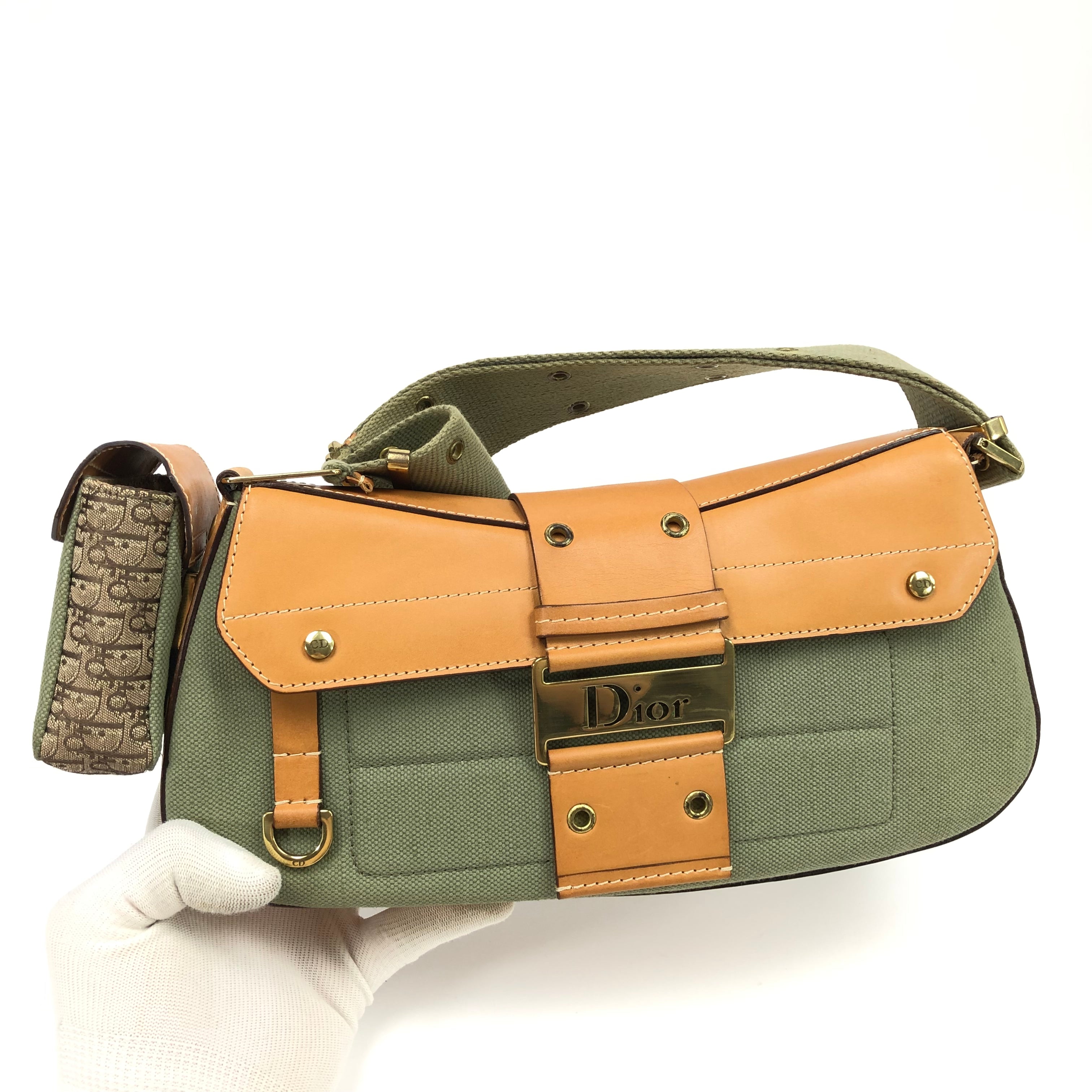 CHRISTIAN DIOR 2002 STREET CHIC COLUMBUS SHOULDER BAG