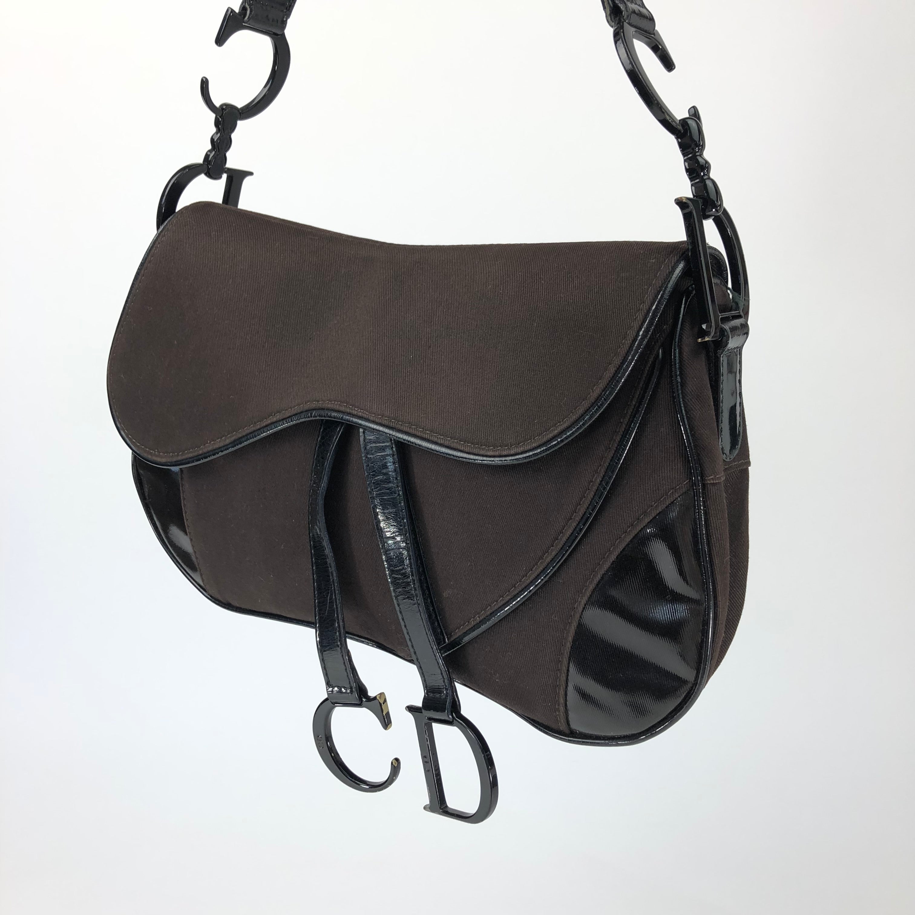 CHRISTIAN DIOR DOUBLE SADDLE BAG