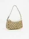 GUCCI MONOGRAM BAG WITH HEART CHARM