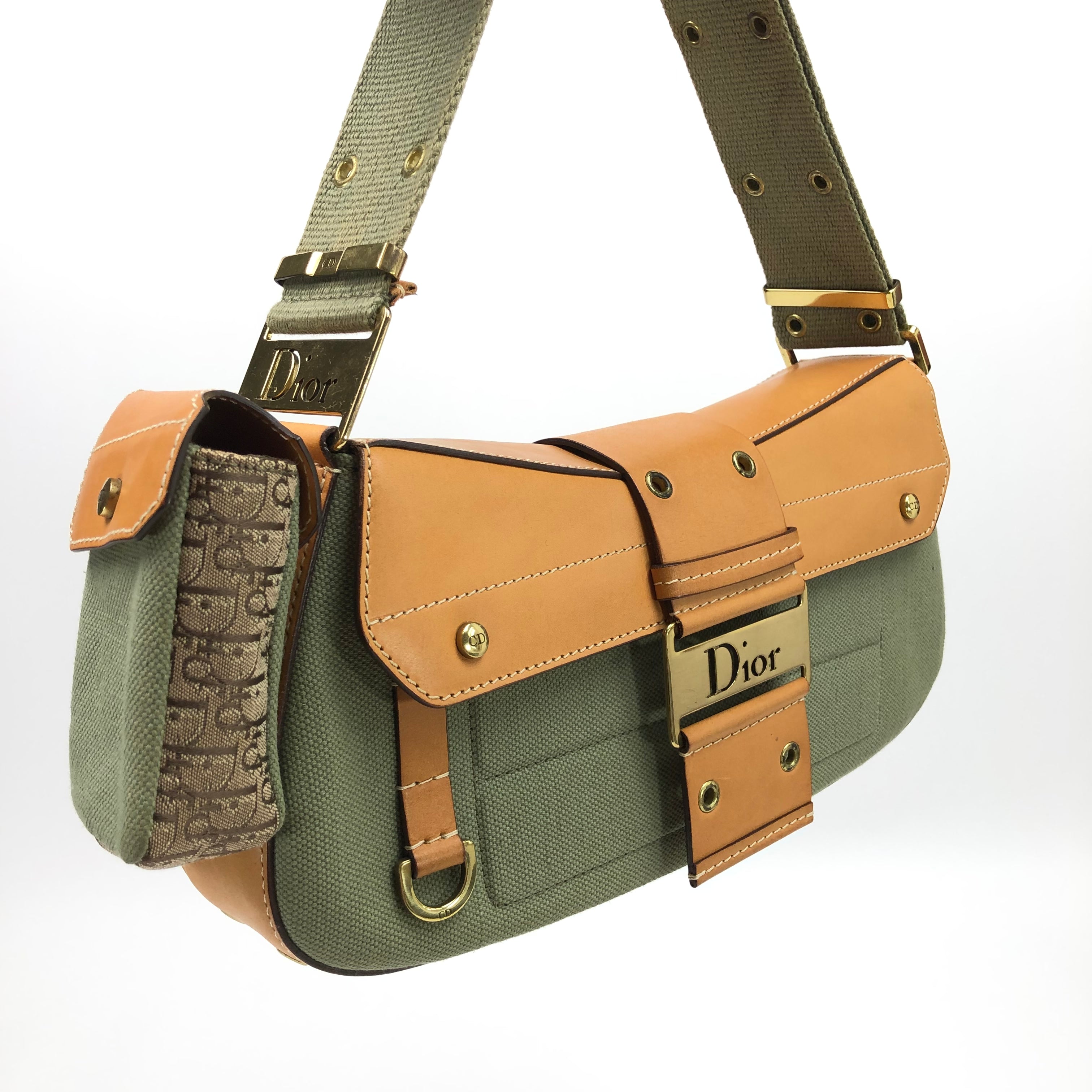 CHRISTIAN DIOR 2002 STREET CHIC COLUMBUS SHOULDER BAG