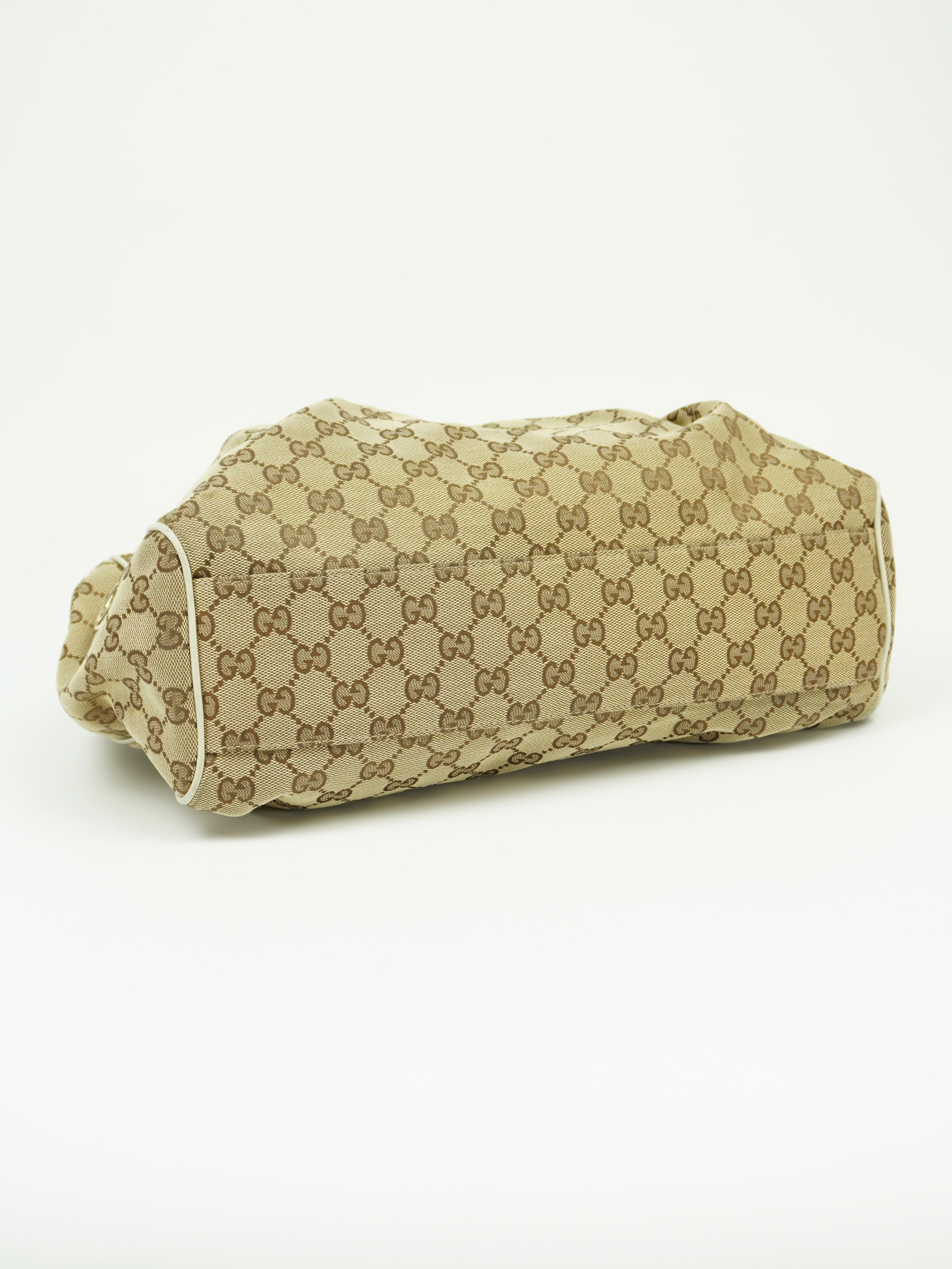 GUCCI MONOGRAM SUKEY BAG