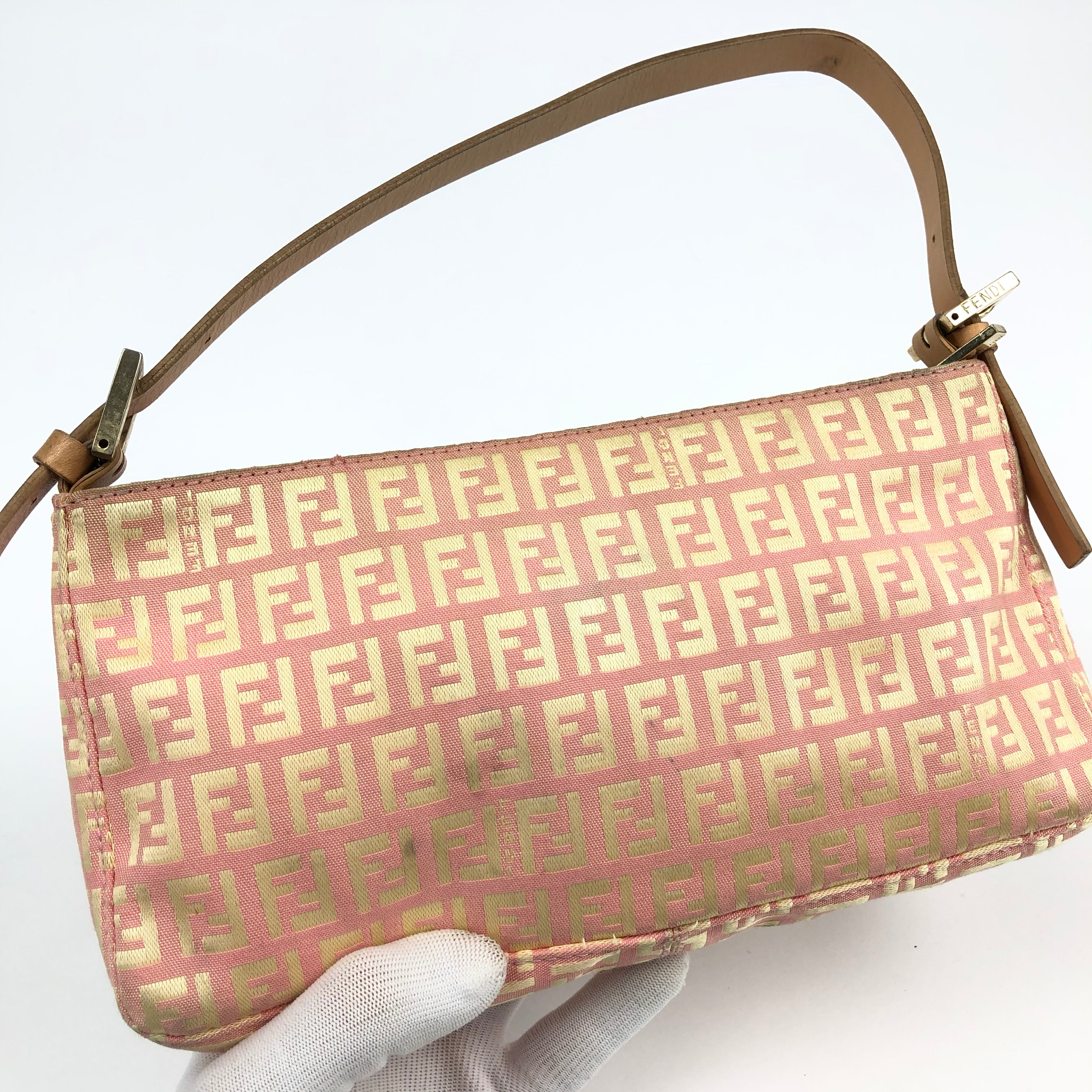 FENDI ZUCCA SHOULDER BAG