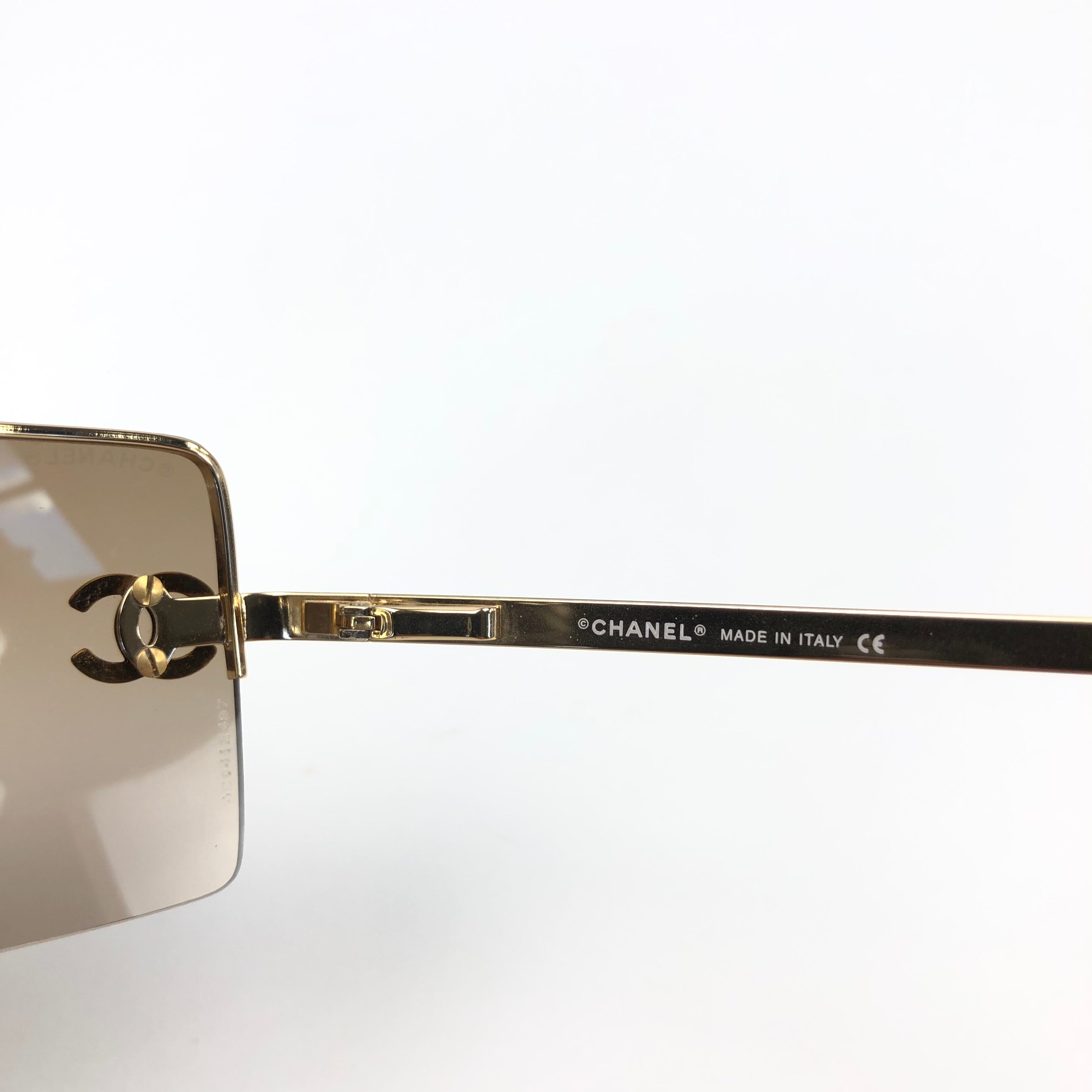 CHANEL RIMLESS SUNGLASSES
