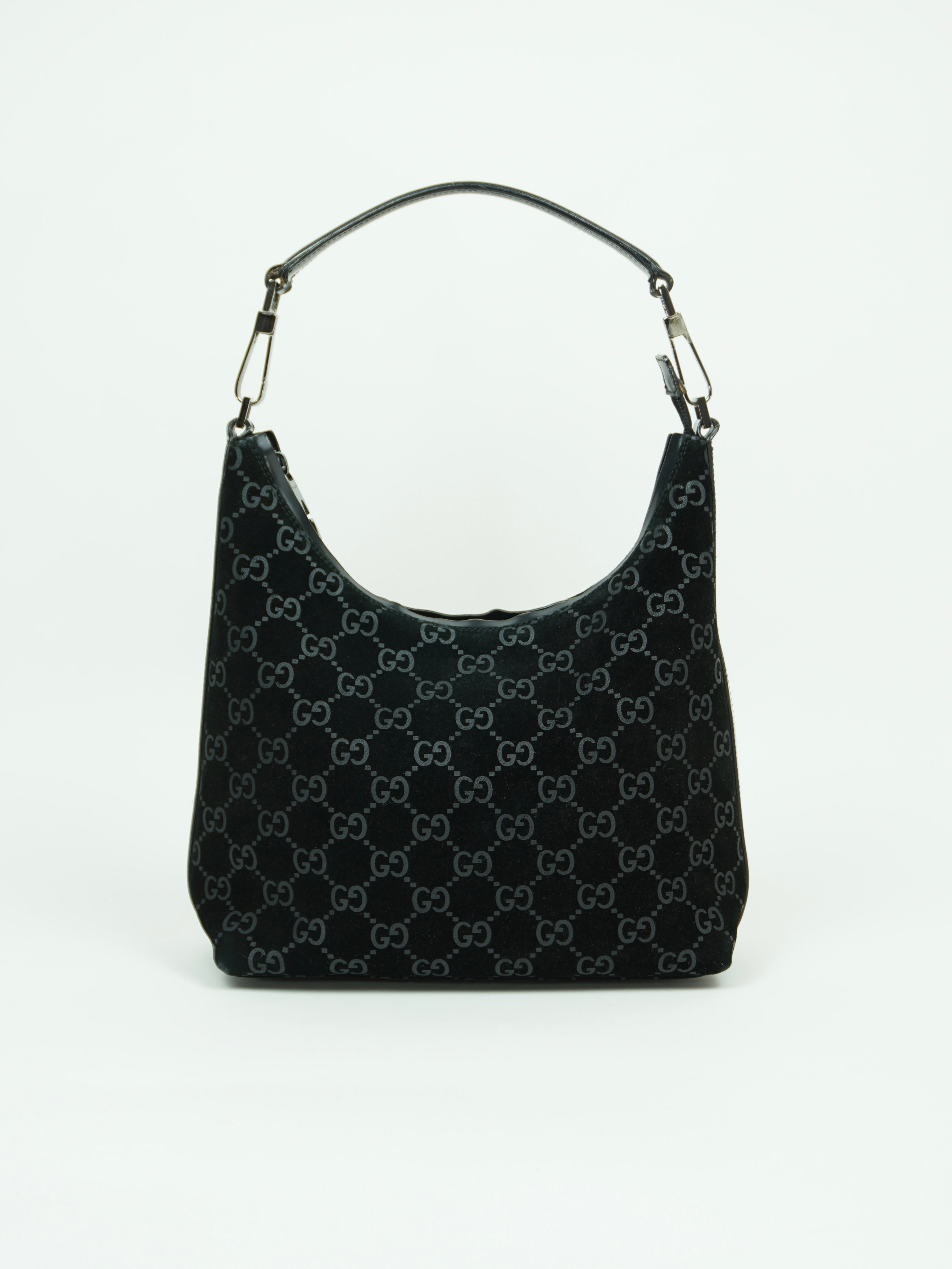 GUCCI TOM FORD SUEDE SHOULDER BAG