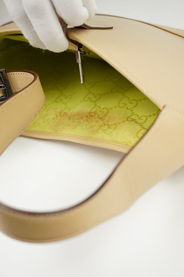 GUCCI LEATHER JACKIE SHOULDER BAG