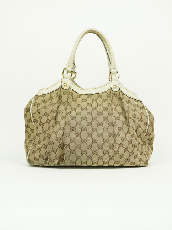 GUCCI MONOGRAM SUKEY BAG