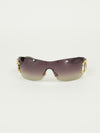 CHANEL RIMLESS CC LOGO SUNGLASSES