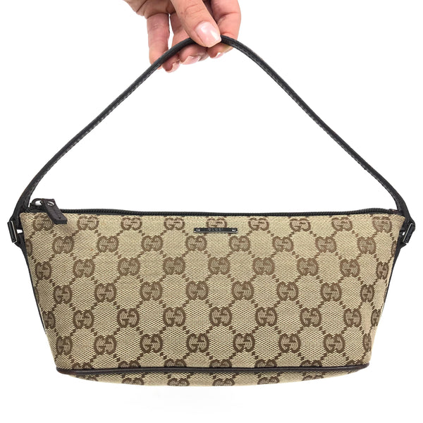 GUCCI MONOGRAM SHOULDER BAG
