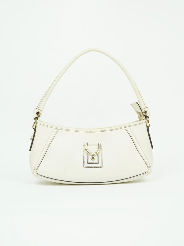 GUCCI LEATHER SHOULDER BAG