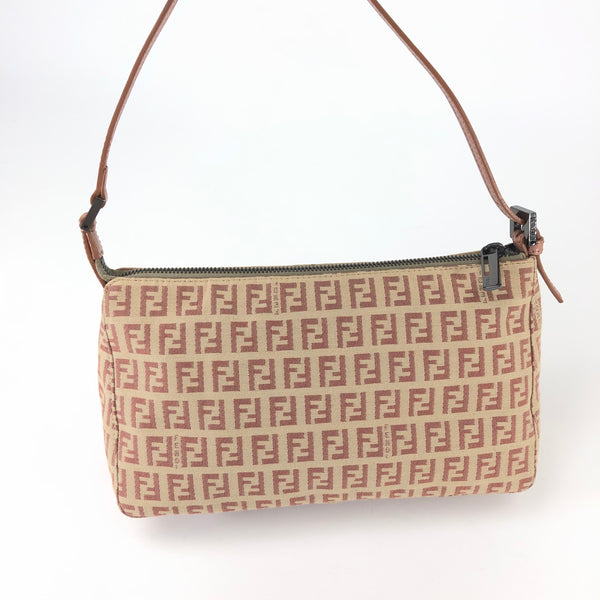 FENDI ZUCCA SHOULDER BAG