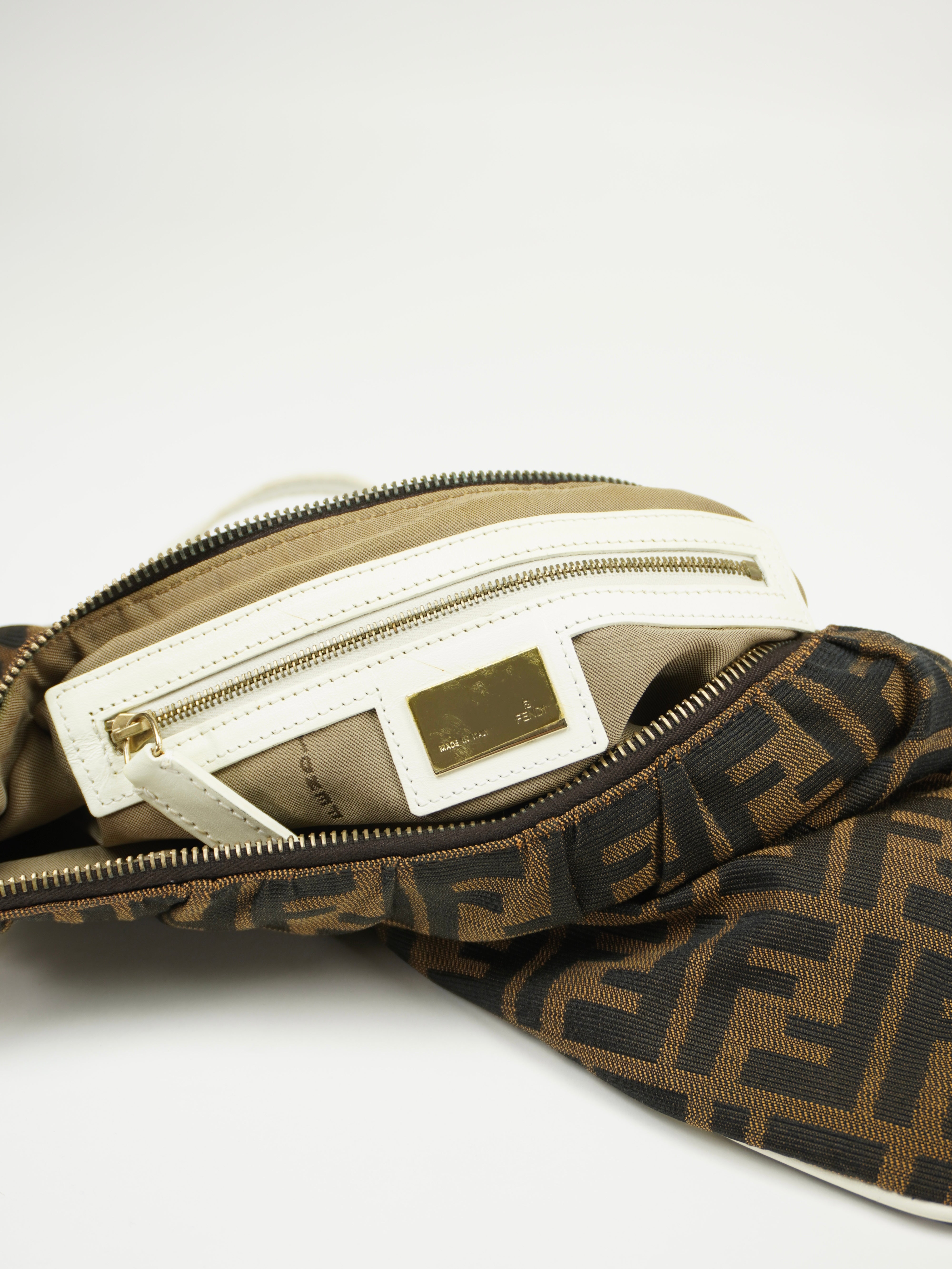 FENDI ZUCCA SHOULDER BAG