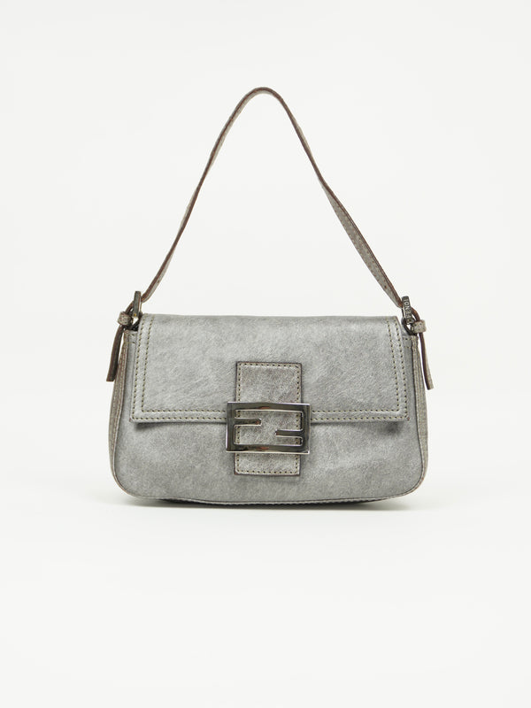 FENDI LEATHER BAGUETTE