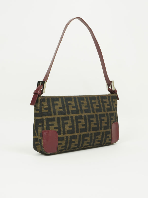 FENDI ZUCCA SHOULDER BAG