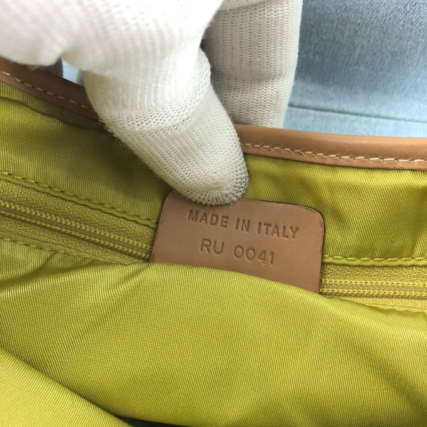 CHRISTIAN DIOR DENIM DOUBLE SADDLE BAG