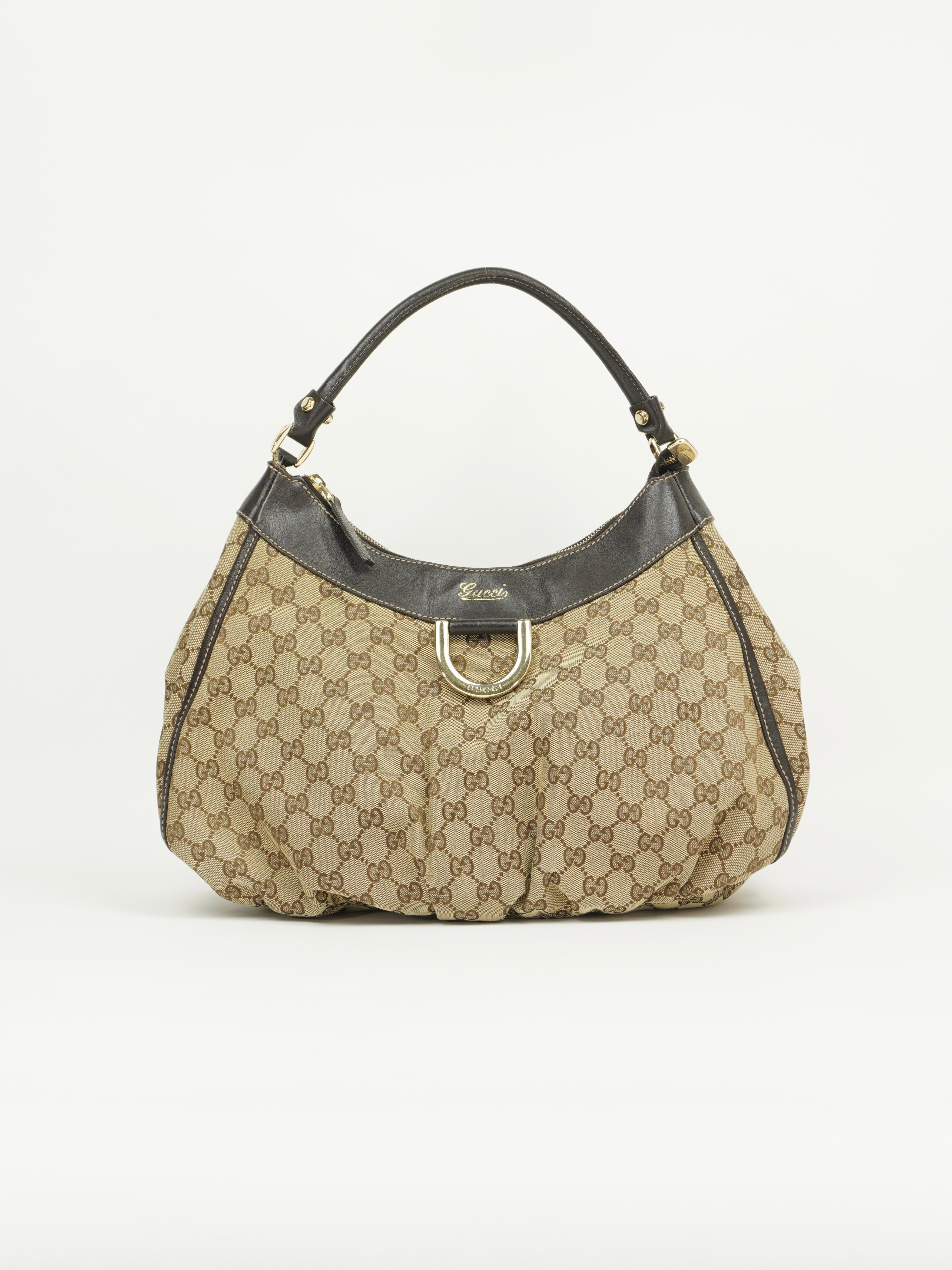GUCCI MONOGRAM ABBEY BAG
