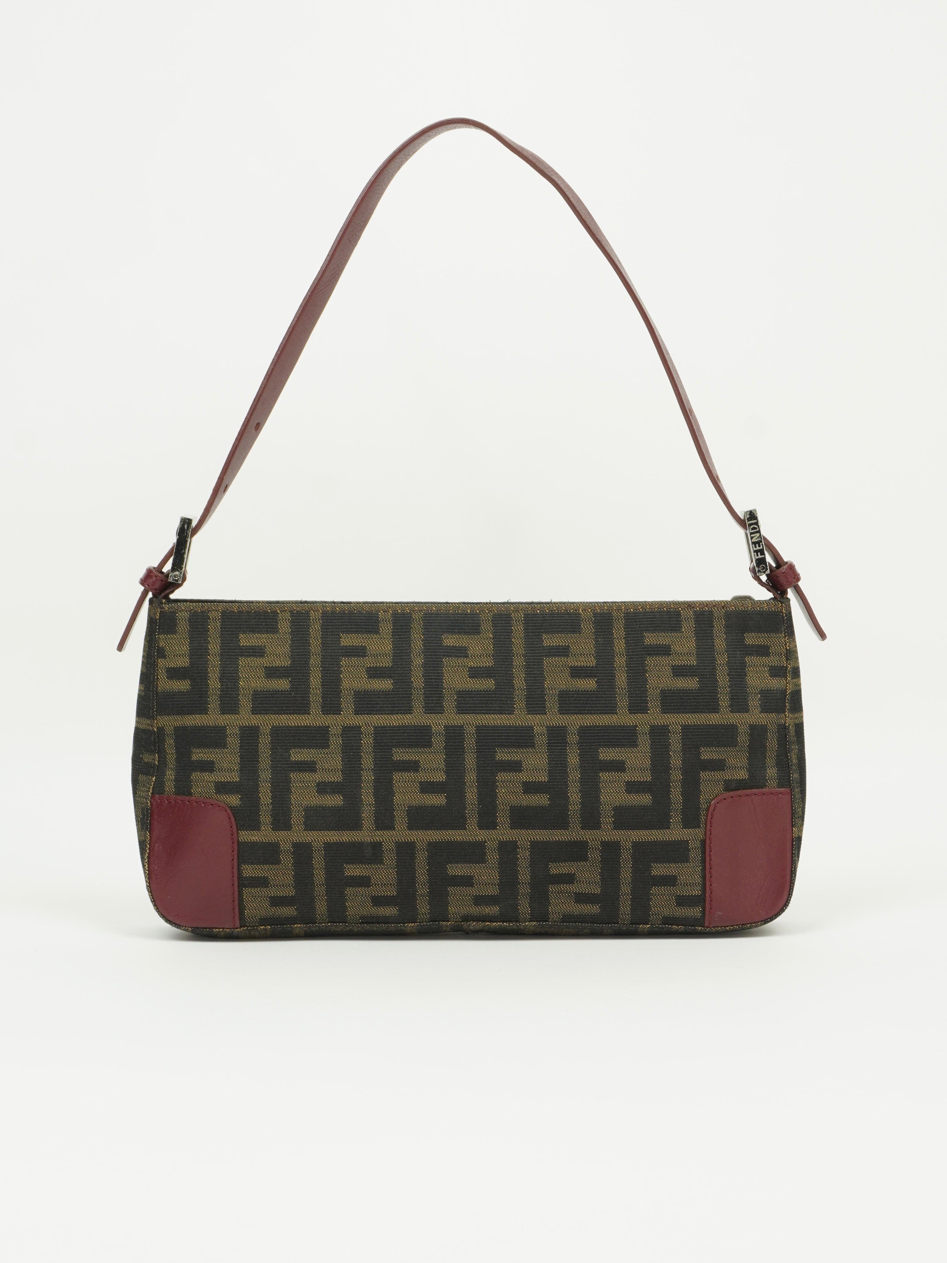FENDI ZUCCA SHOULDER BAG