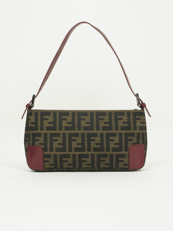 FENDI ZUCCA SHOULDER BAG