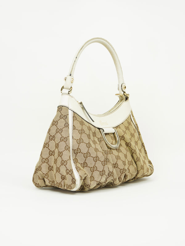 GUCCI MONOGRAM ABBEY BAG