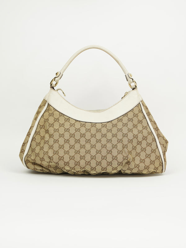 GUCCI MONOGRAM ABBEY BAG