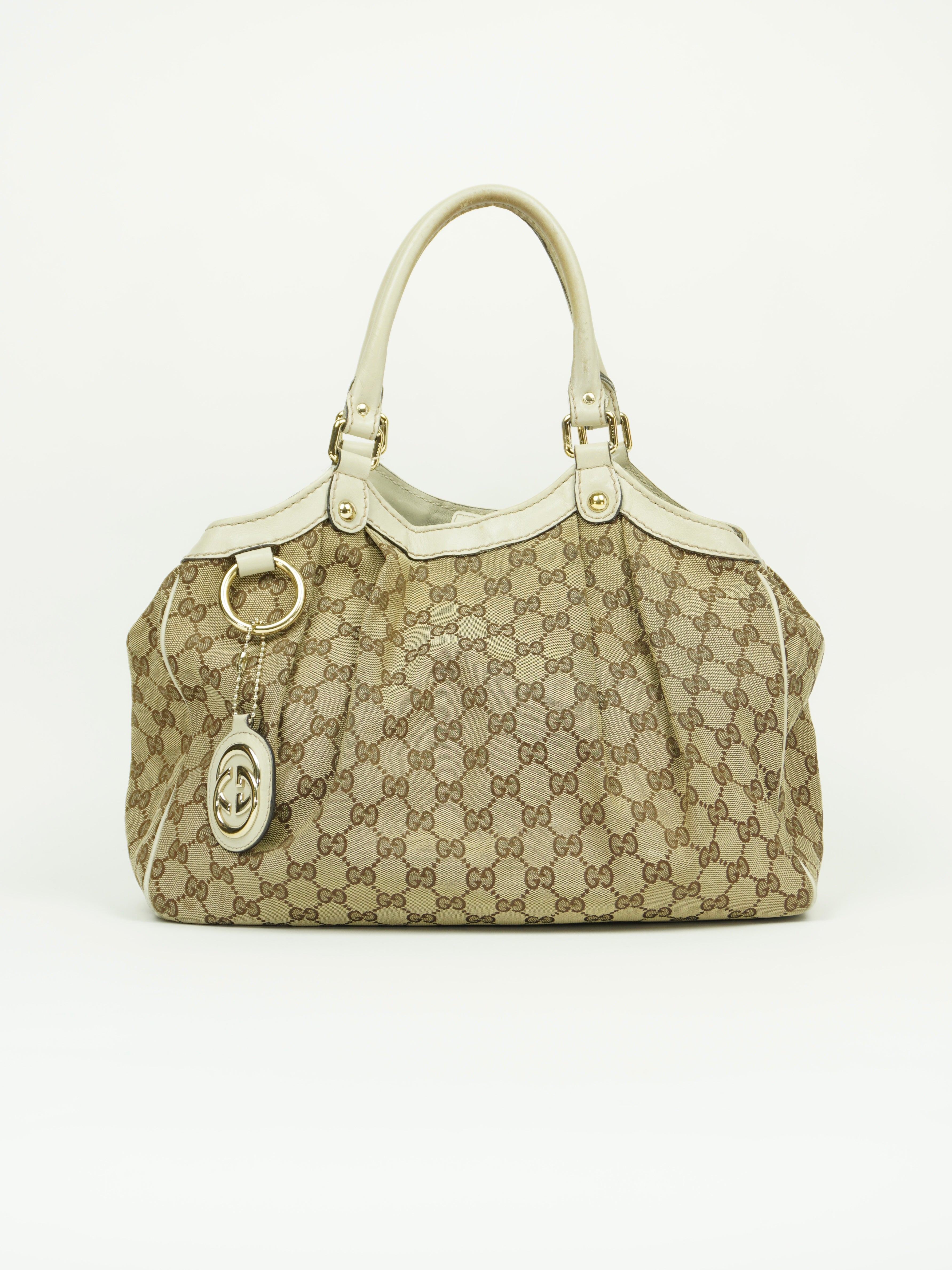 GUCCI MONOGRAM SUKEY BAG