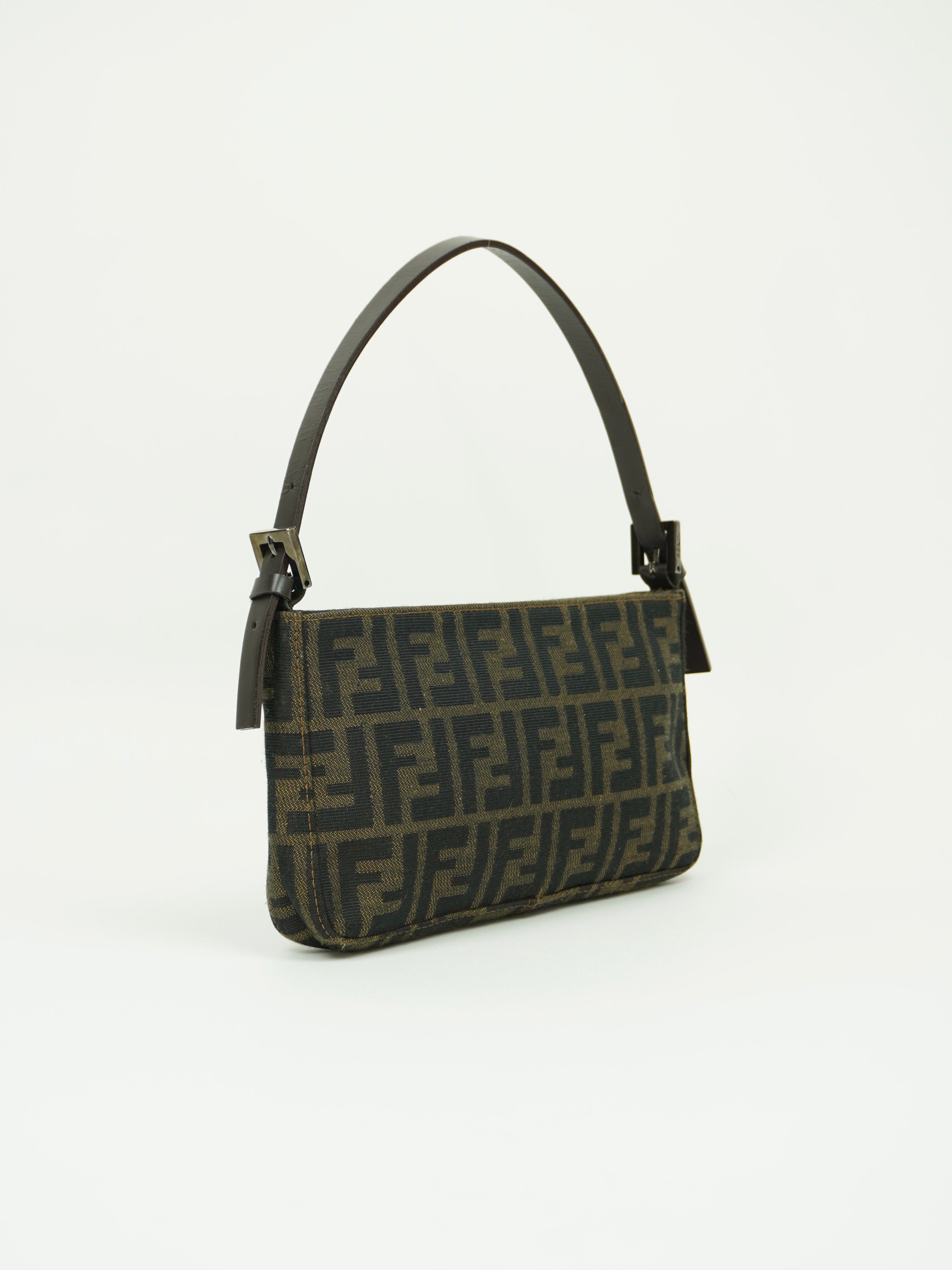FENDI ZUCCA SHOULDER BAG