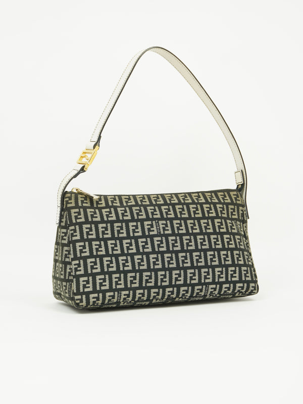 FENDI ZUCCA SHOULDER BAG