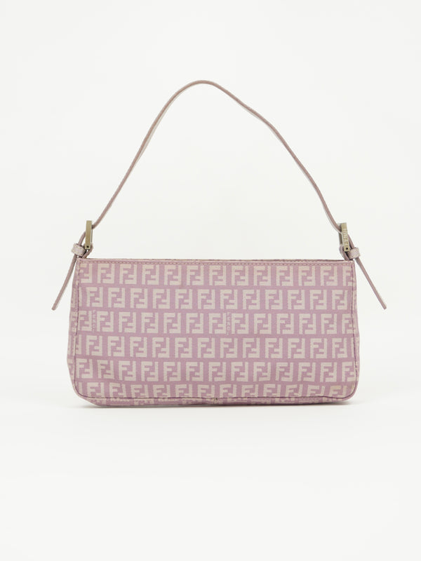 FENDI ZUCCA SHOULDER BAG