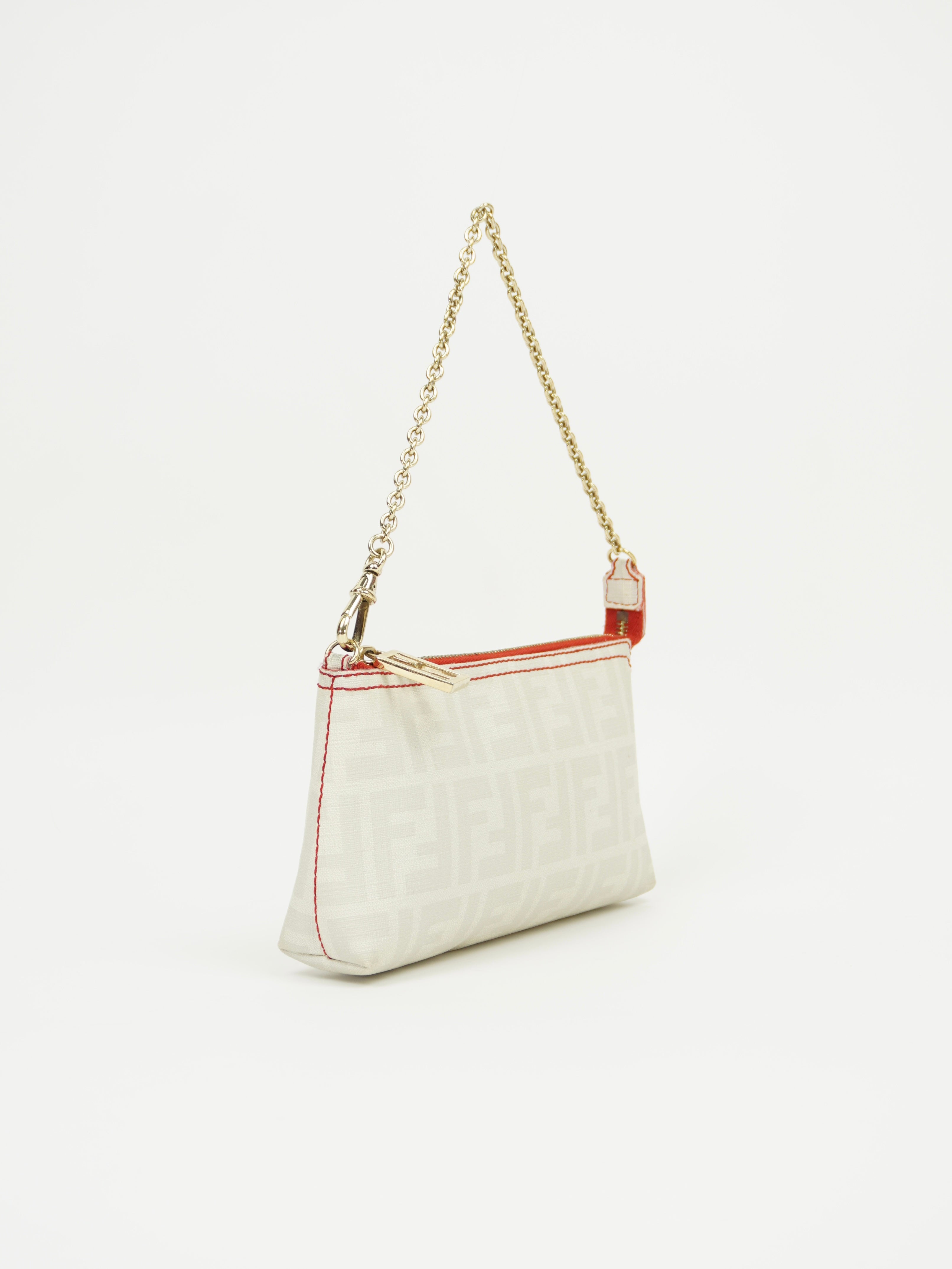 FENDI ZUCCA CHAIN BAG