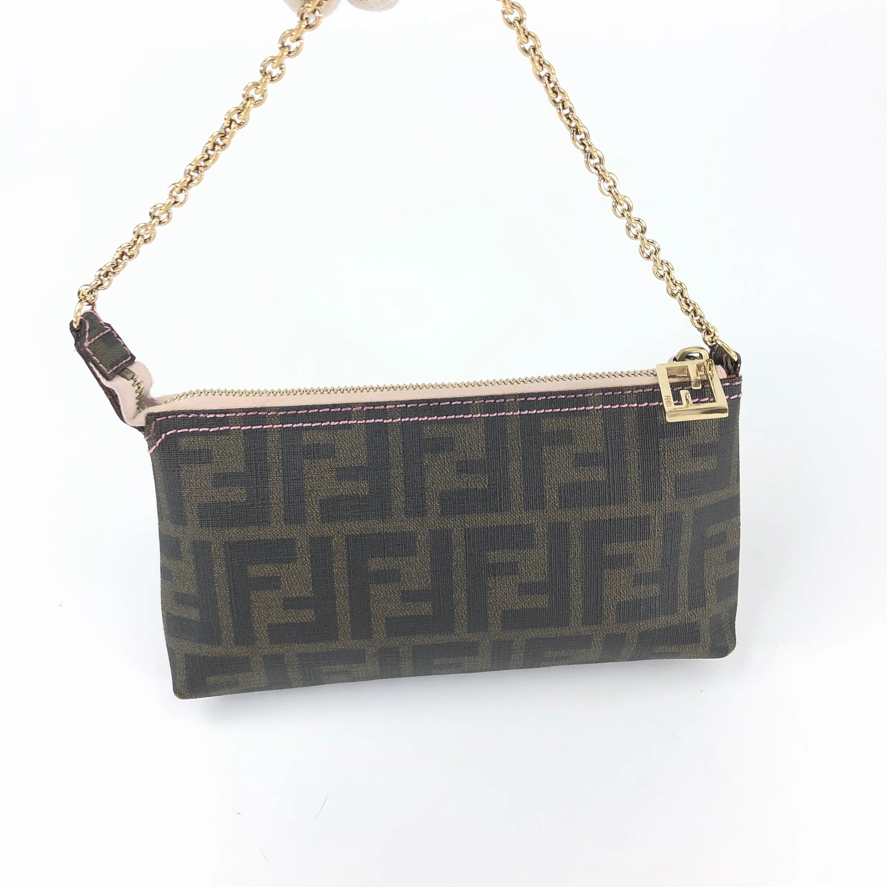 FENDI ZUCCA SHOULDER BAG