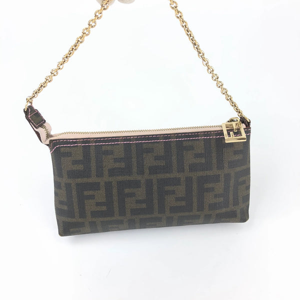 FENDI ZUCCA SHOULDER BAG
