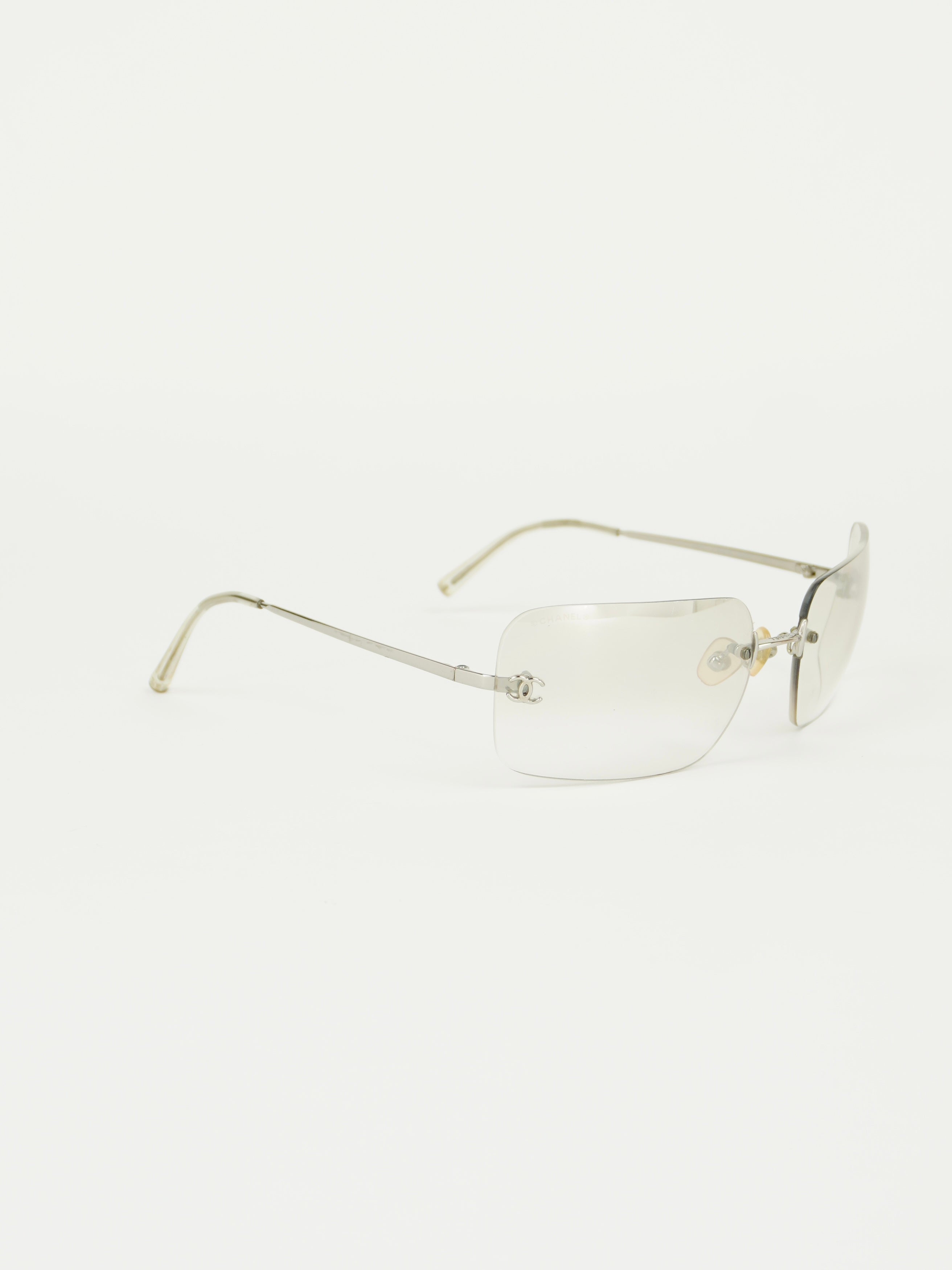 CHANEL RIMLESS SUNGLASSES
