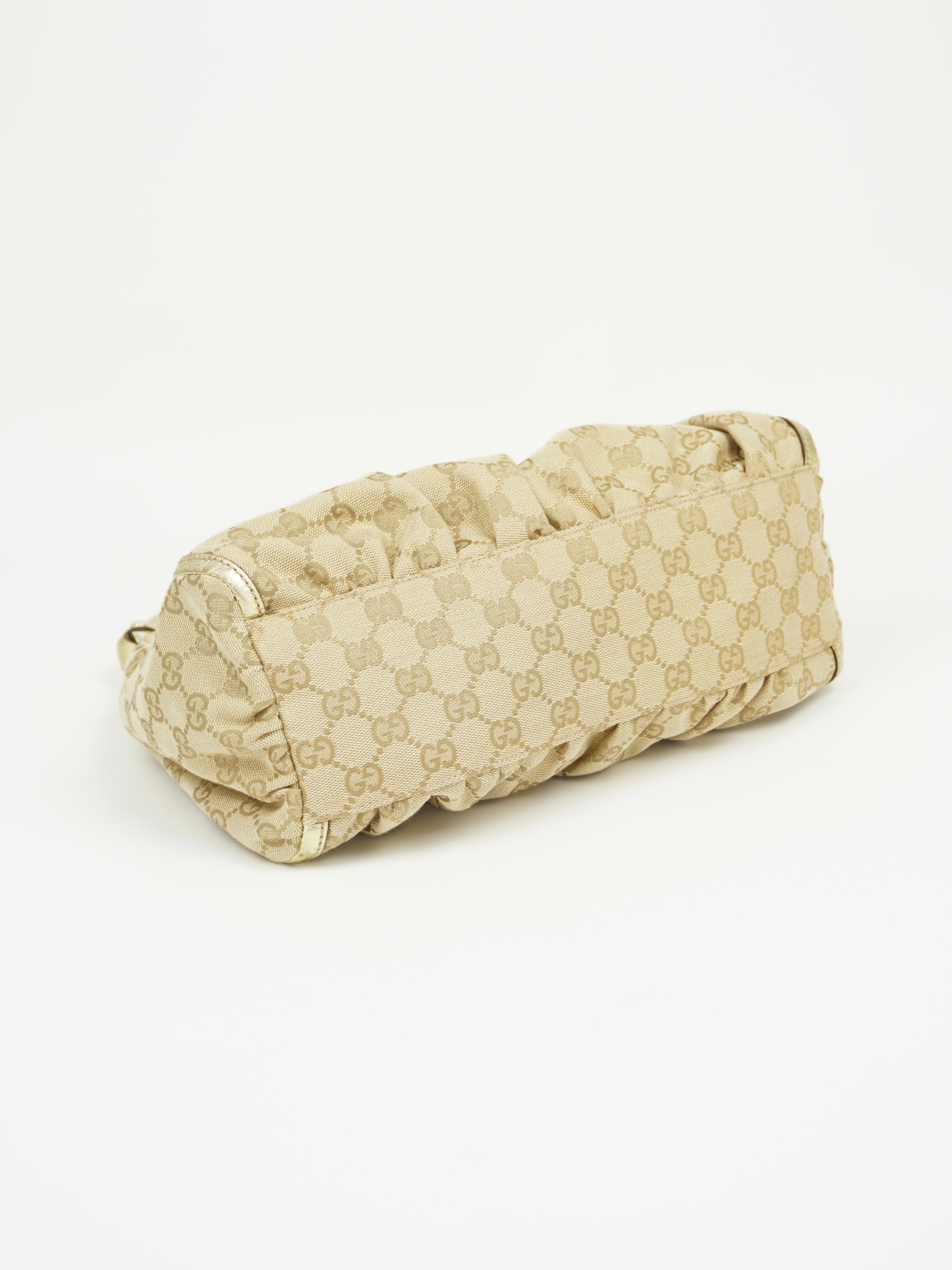 GUCCI MONOGRAM ABBEY BAG