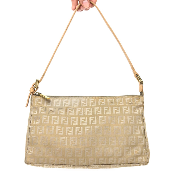 FENDI ZUCCA SHOULDER BAG