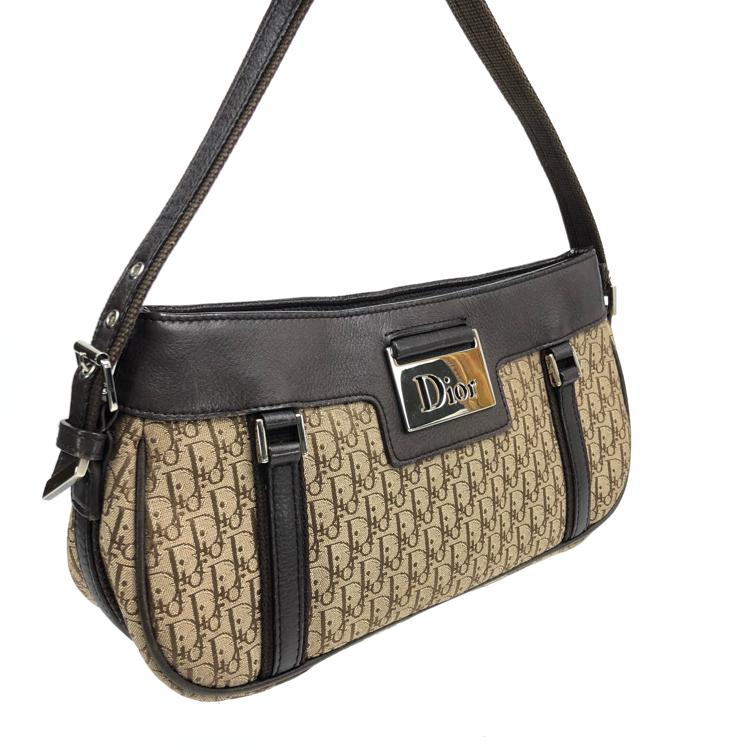 CHRISTIAN DIOR MONOGRAM SHOULDER BAG