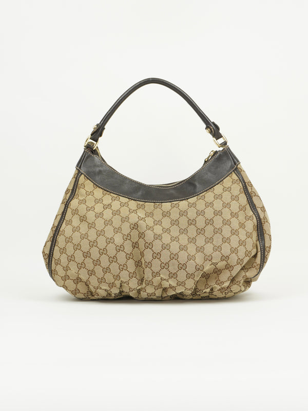 GUCCI MONOGRAM ABBEY BAG
