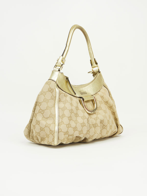 GUCCI MONOGRAM ABBEY BAG