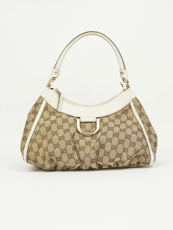 GUCCI MONOGRAM ABBEY BAG