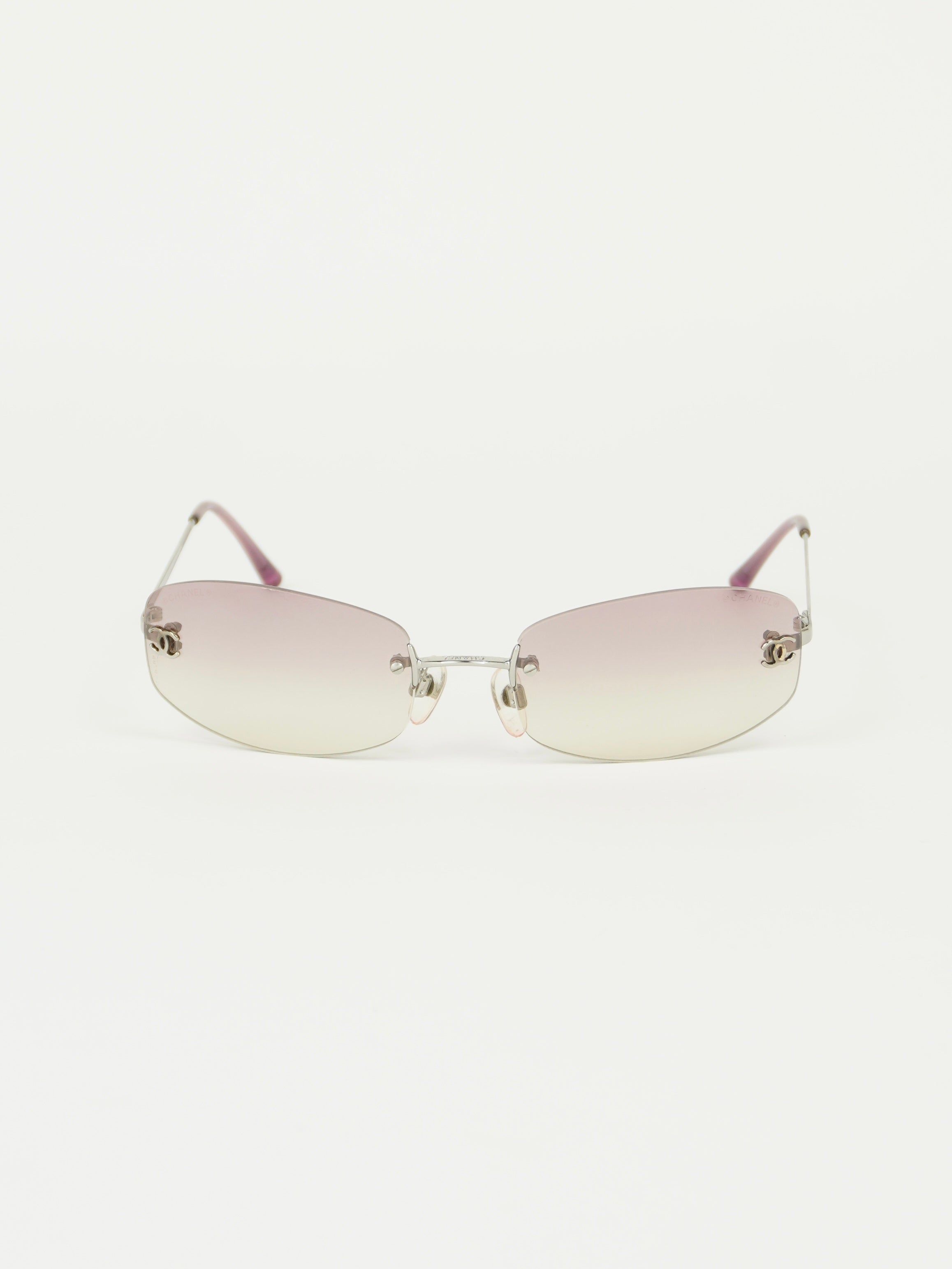CHANEL RIMLESS SUNGLASSES