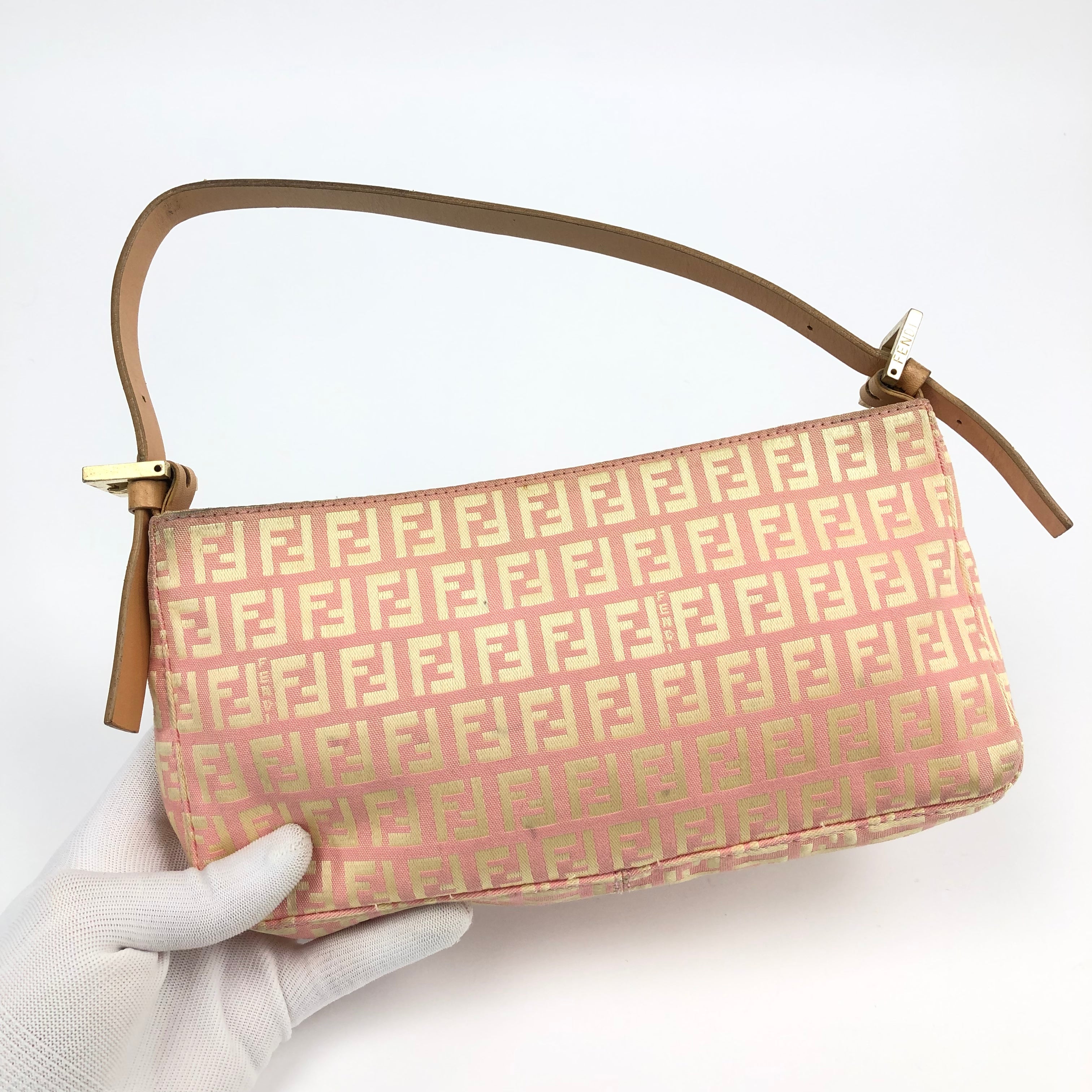 FENDI ZUCCA SHOULDER BAG