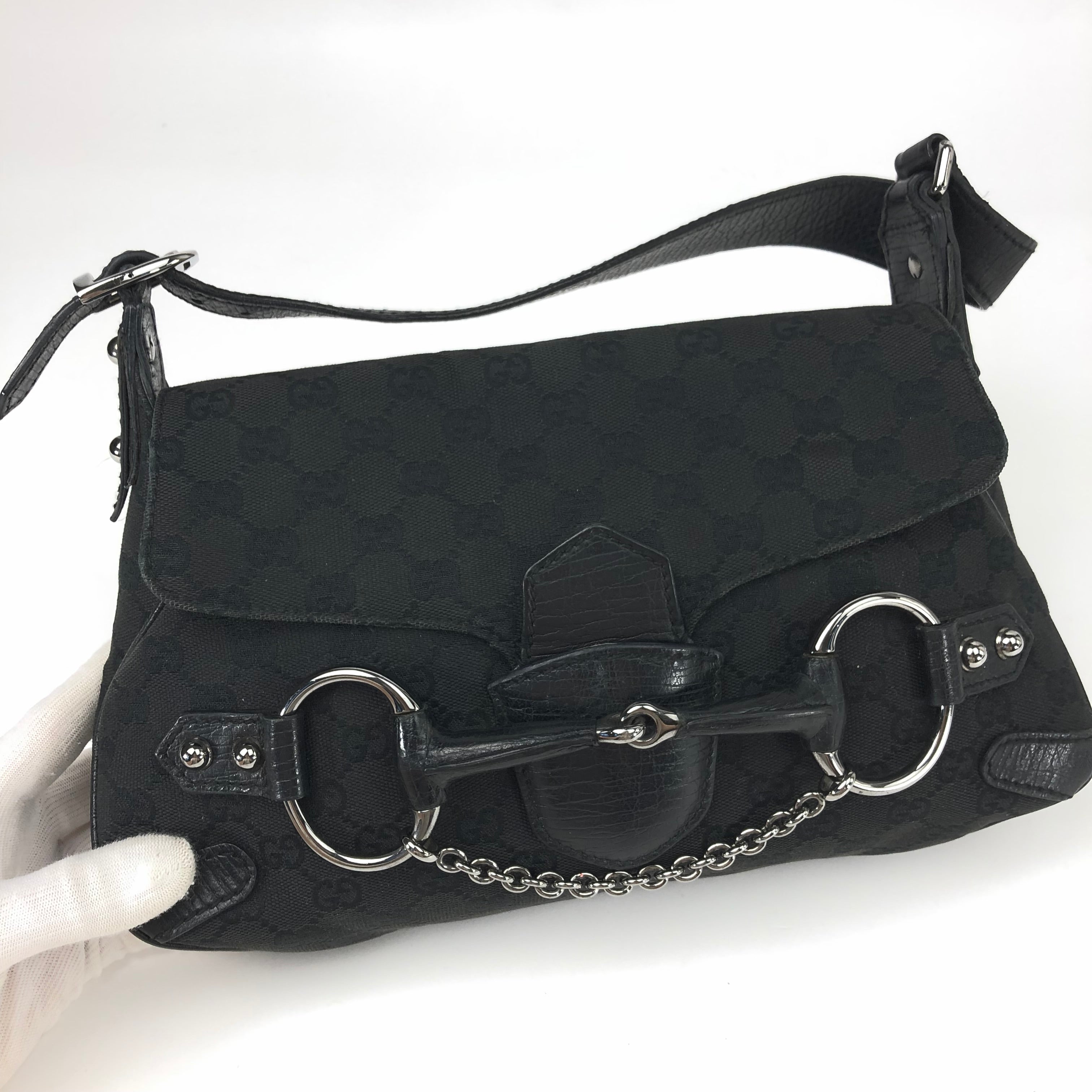 GUCCI HORSEBIT CHAIN SHOULDER BAG