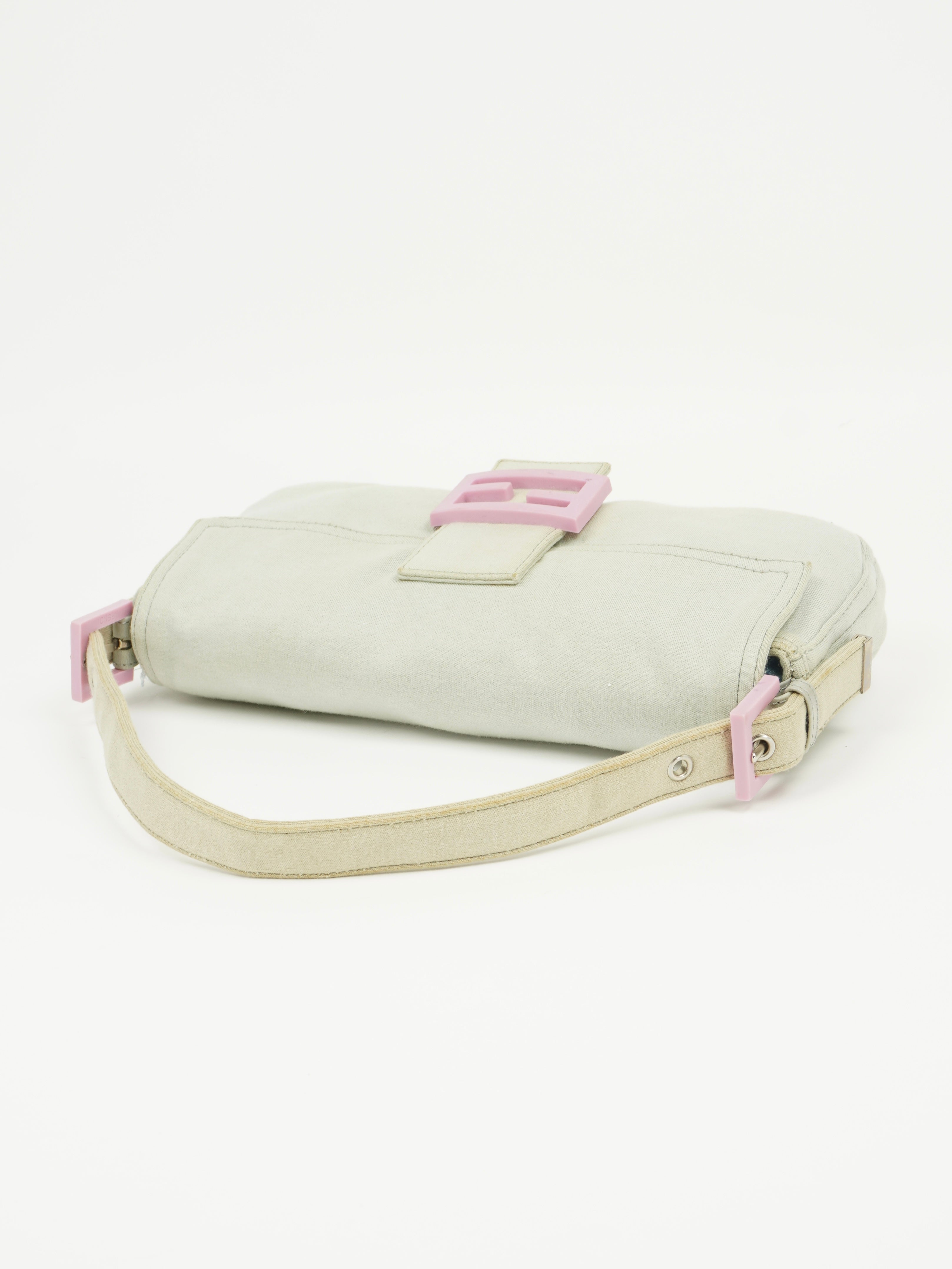 FENDI BAGUETTE WITH PINK HARDWARE