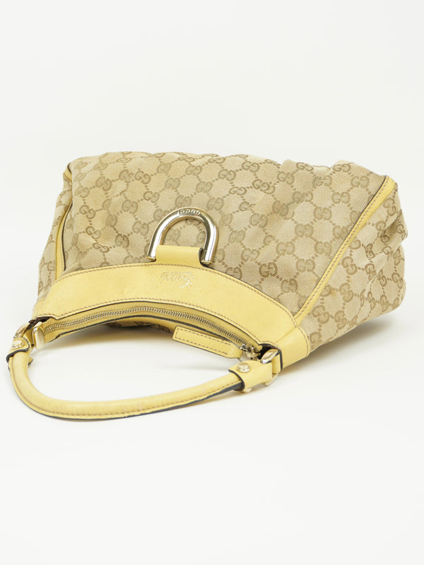 GUCCI MONOGRAM ABBEY BAG