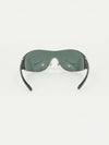CHANEL RIMLESS CC LOGO SUNGLASSES
