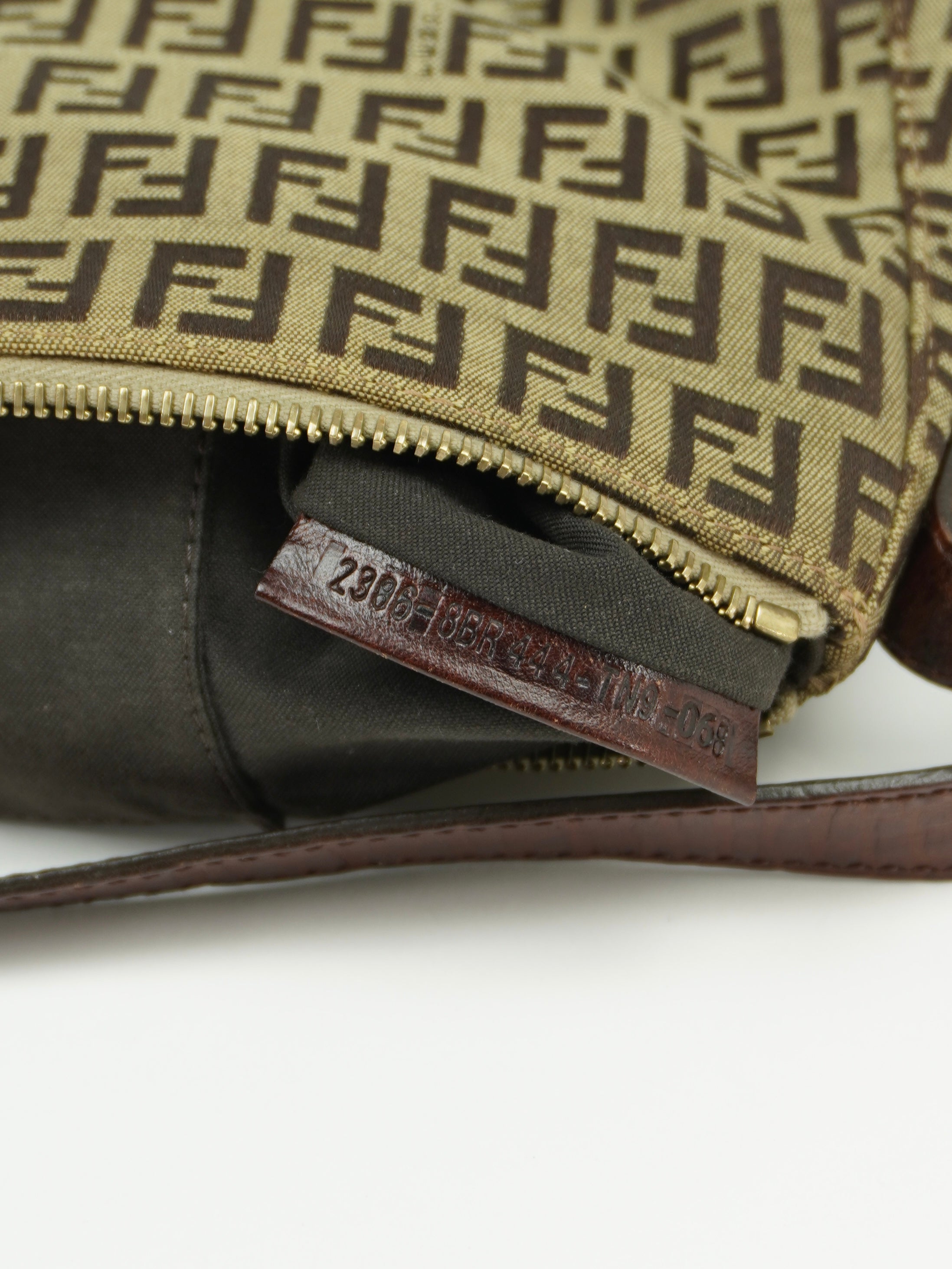 FENDI ZUCCA SHOULDER BAG