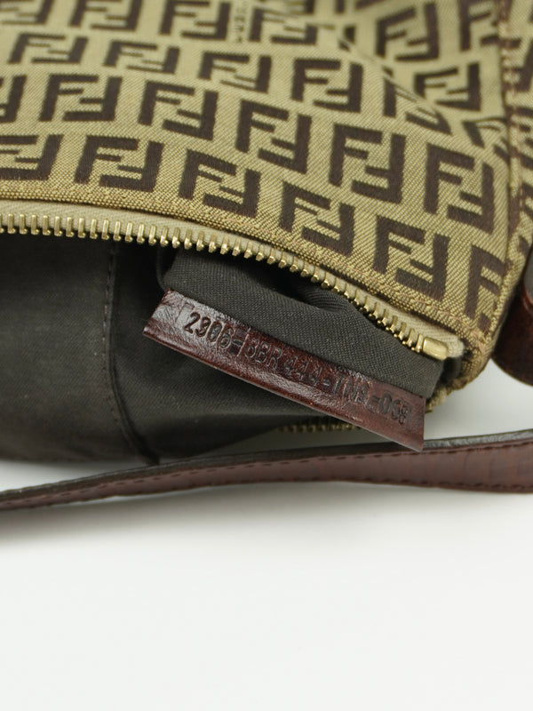 FENDI ZUCCA SHOULDER BAG