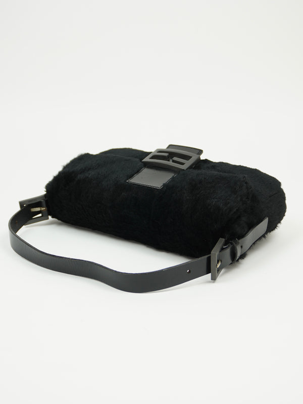 FENDI FUR BAGUETTE BAG