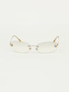CHANEL RIMLESS SUNGLASSES