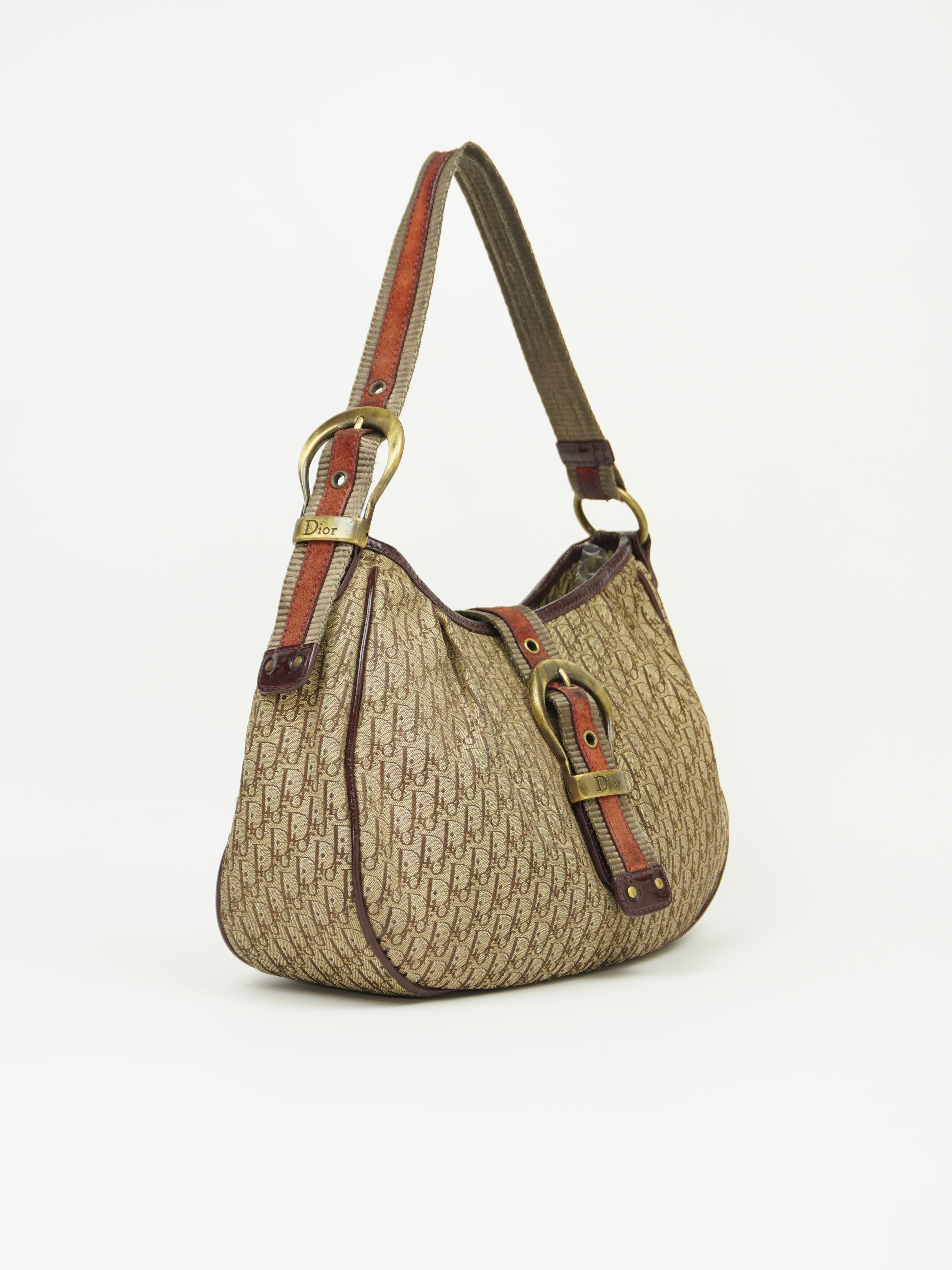 CHRISTIAN DIOR MONOGRAM SHOULDER BAG