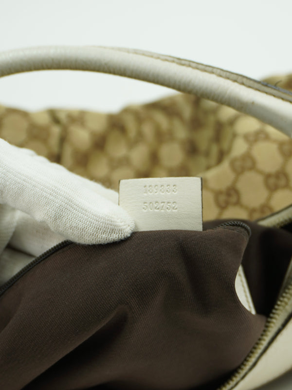 GUCCI MONOGRAM ABBEY BAG